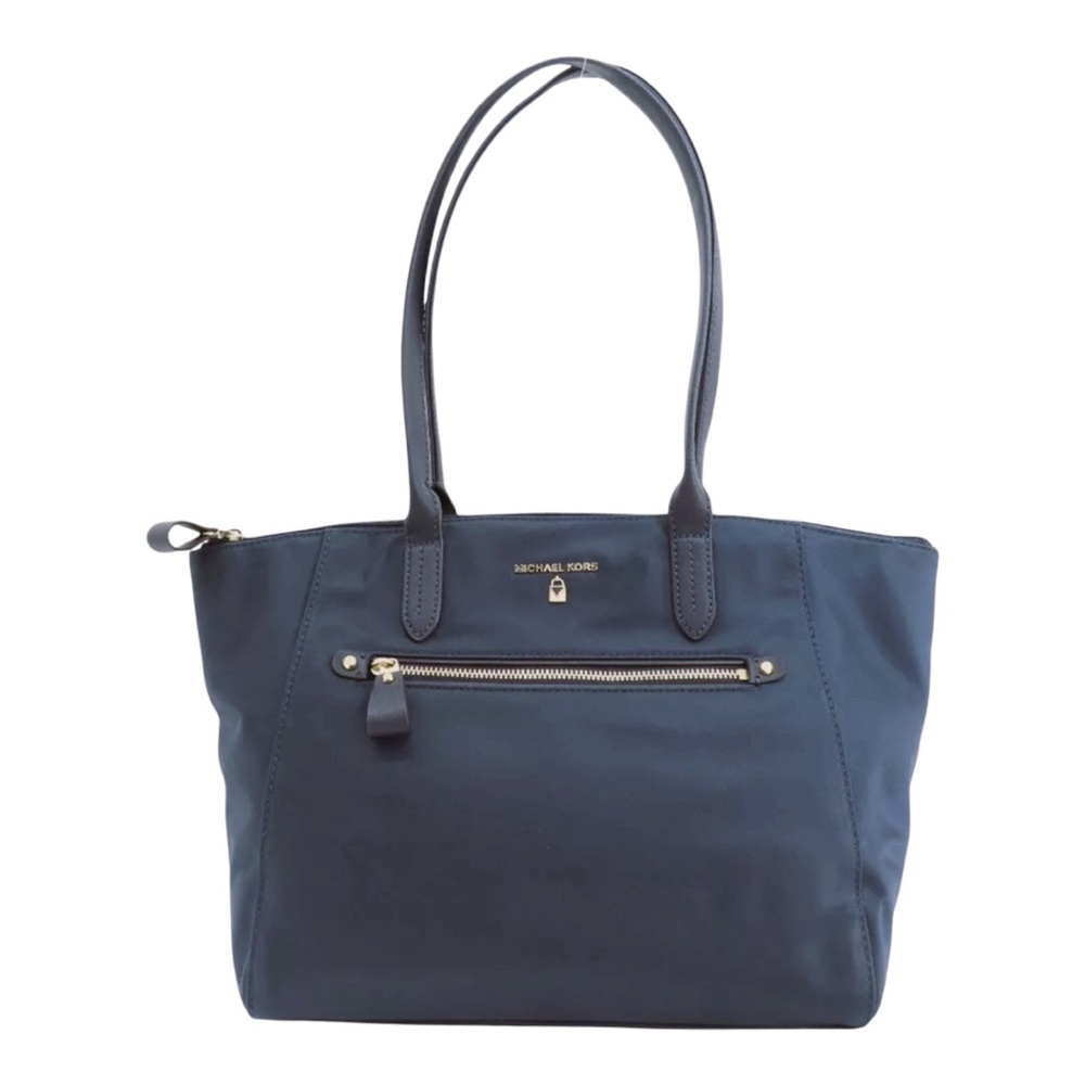 Michael Kors Kelsey admiral navy nylon tote